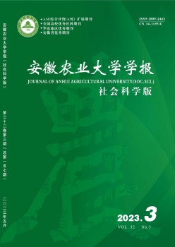 安徽农业大学学报·社会迷信版杂志
